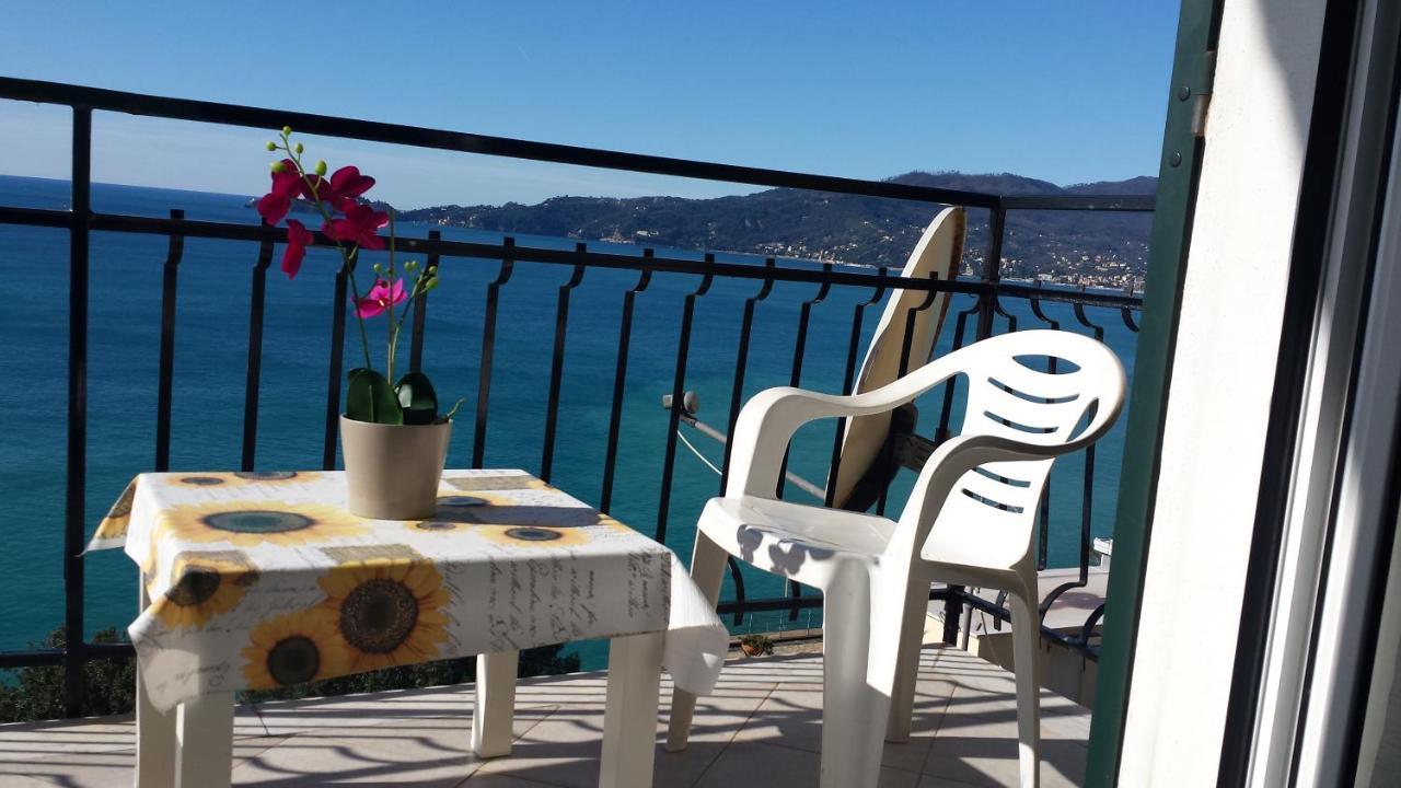 Vista Mare E Portofino - Sea And Portofino View Apartman Zoagli Kültér fotó